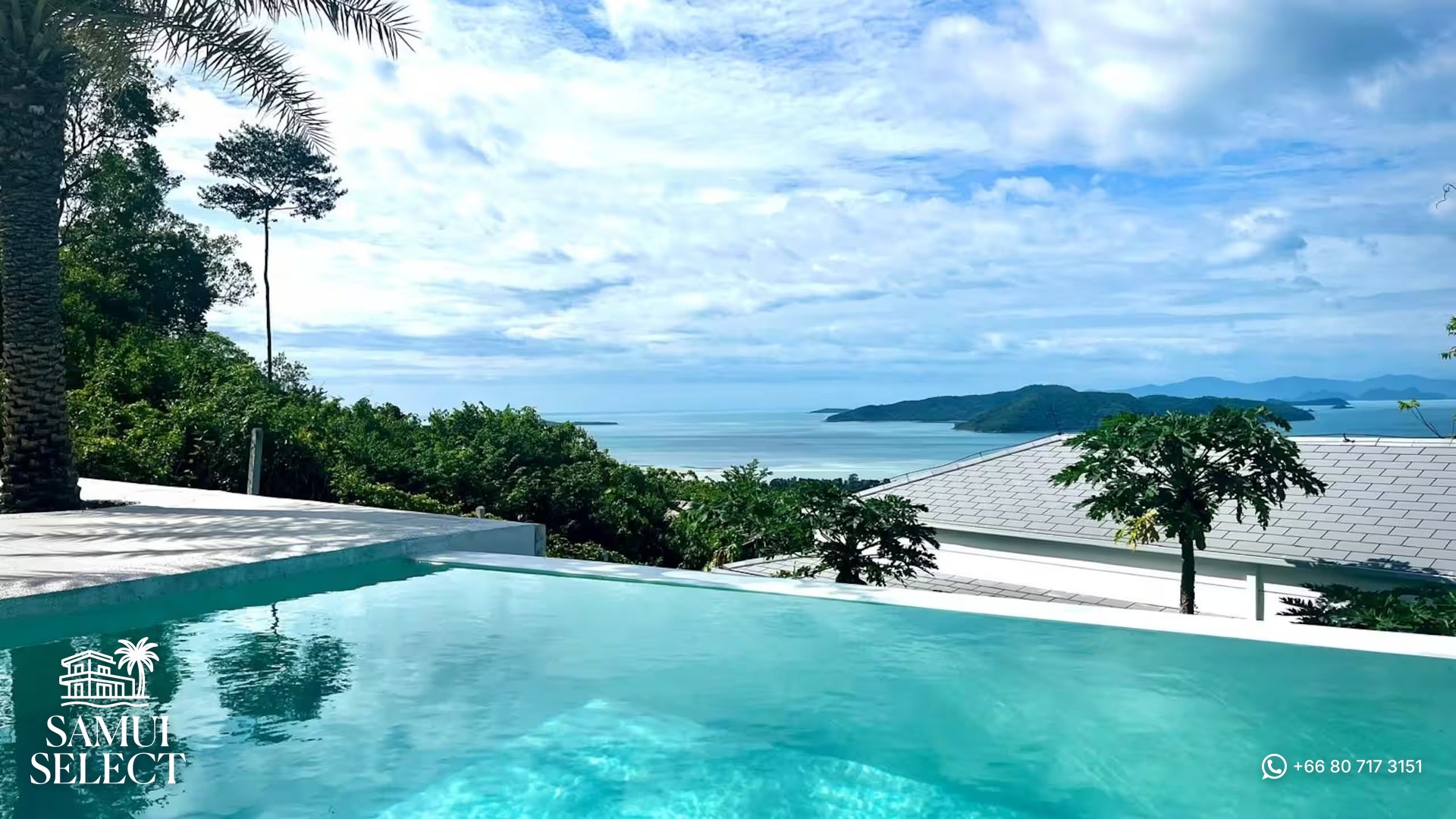 Panoramic 2-bedroom sea view pool villa in Taling Ngam, Koh Samui