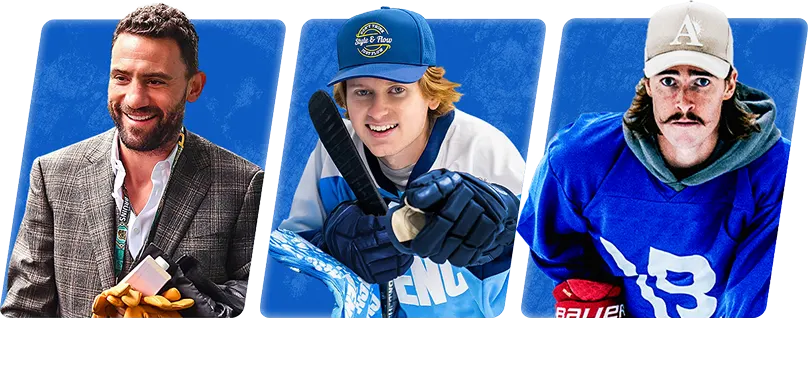 Paul Bissonnette (biznasty), Coach Chippy, Zac Bell (AlwaysHockey)