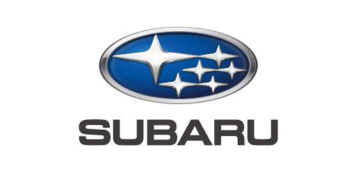 Subaru brand logo with six silver stars inside a blue oval above the word 'SUBARU'.
