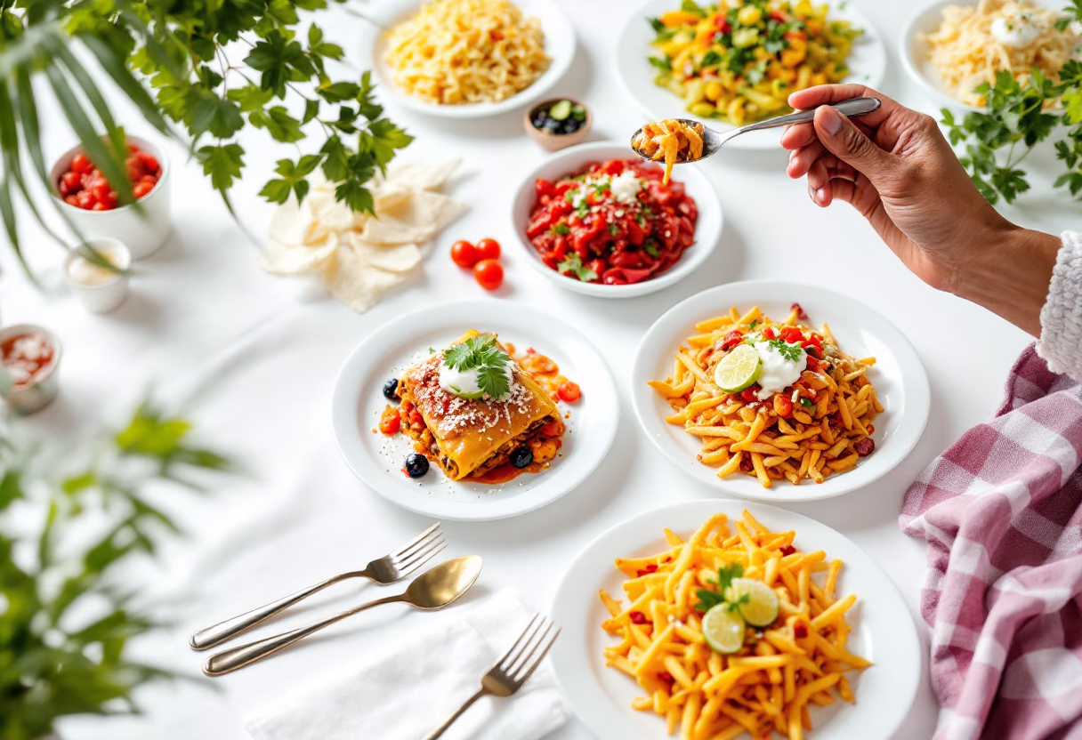 image of a themed dining event (for a mexican restaurant)