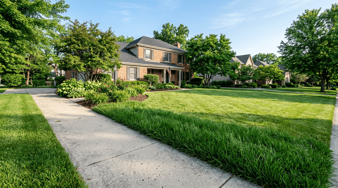 Why Does My Grass Grow Faster Along the Sidewalk?