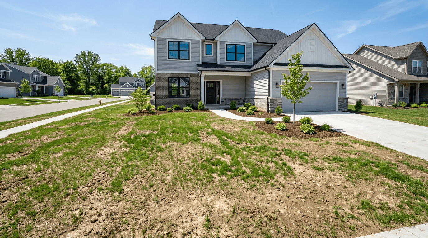 Why New Construction Homes Often Struggle With Lawn Problems