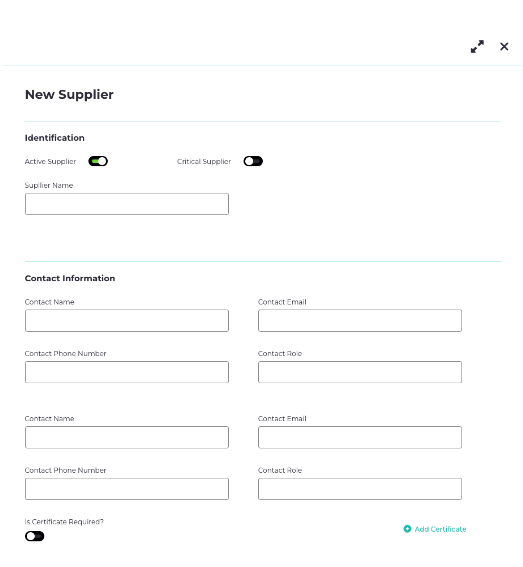Isolocity supplier management