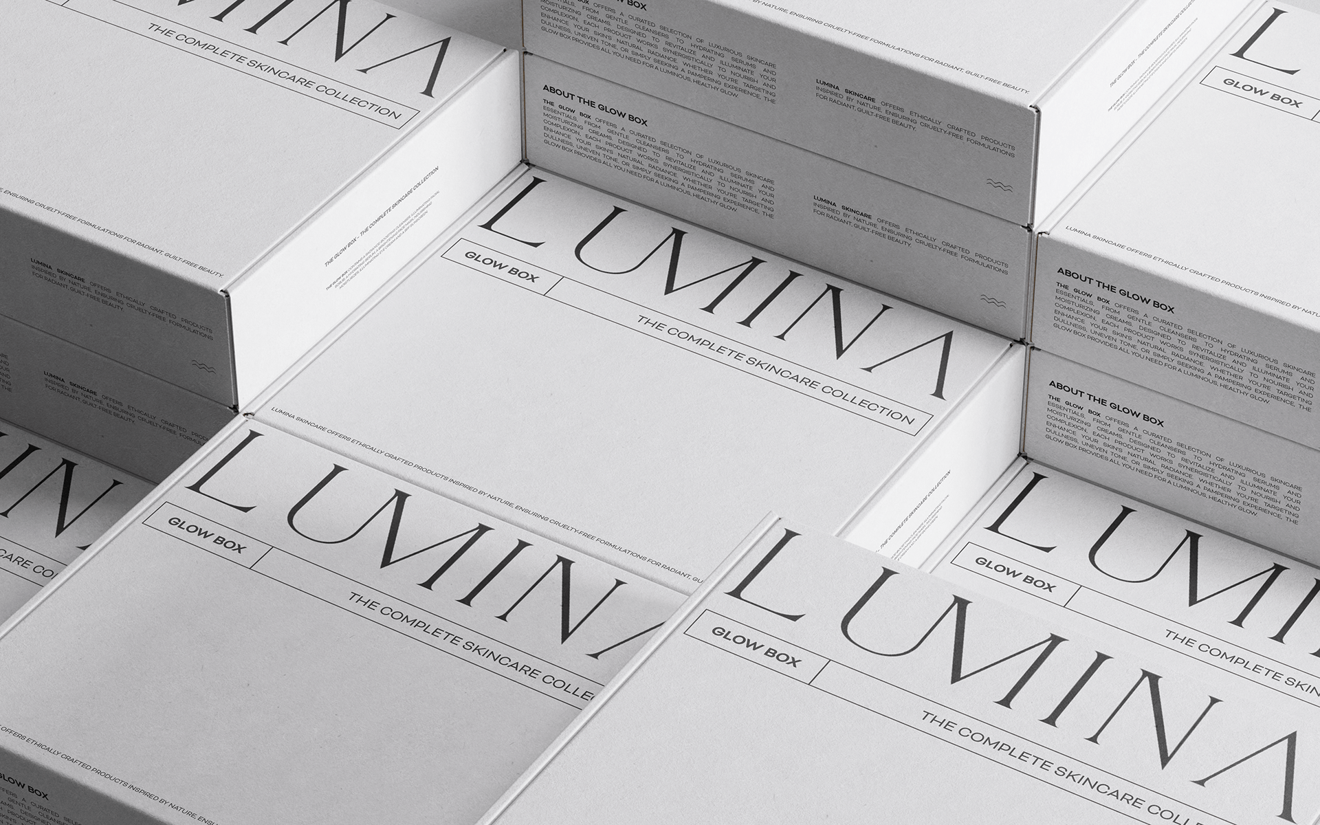 Lumina is a modern skincare brand built around clarity, radiance, and quiet confidence.