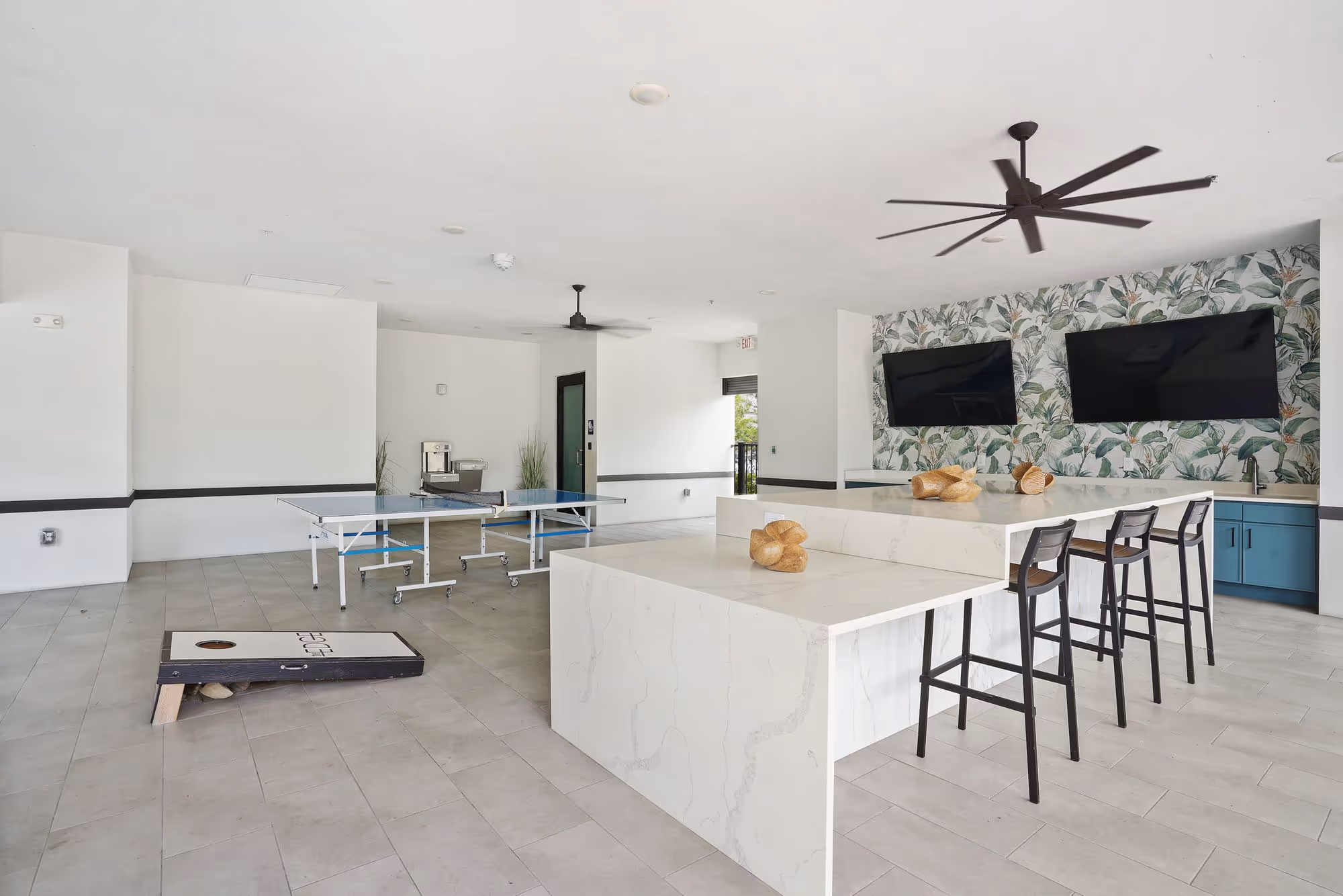 Community lounge area