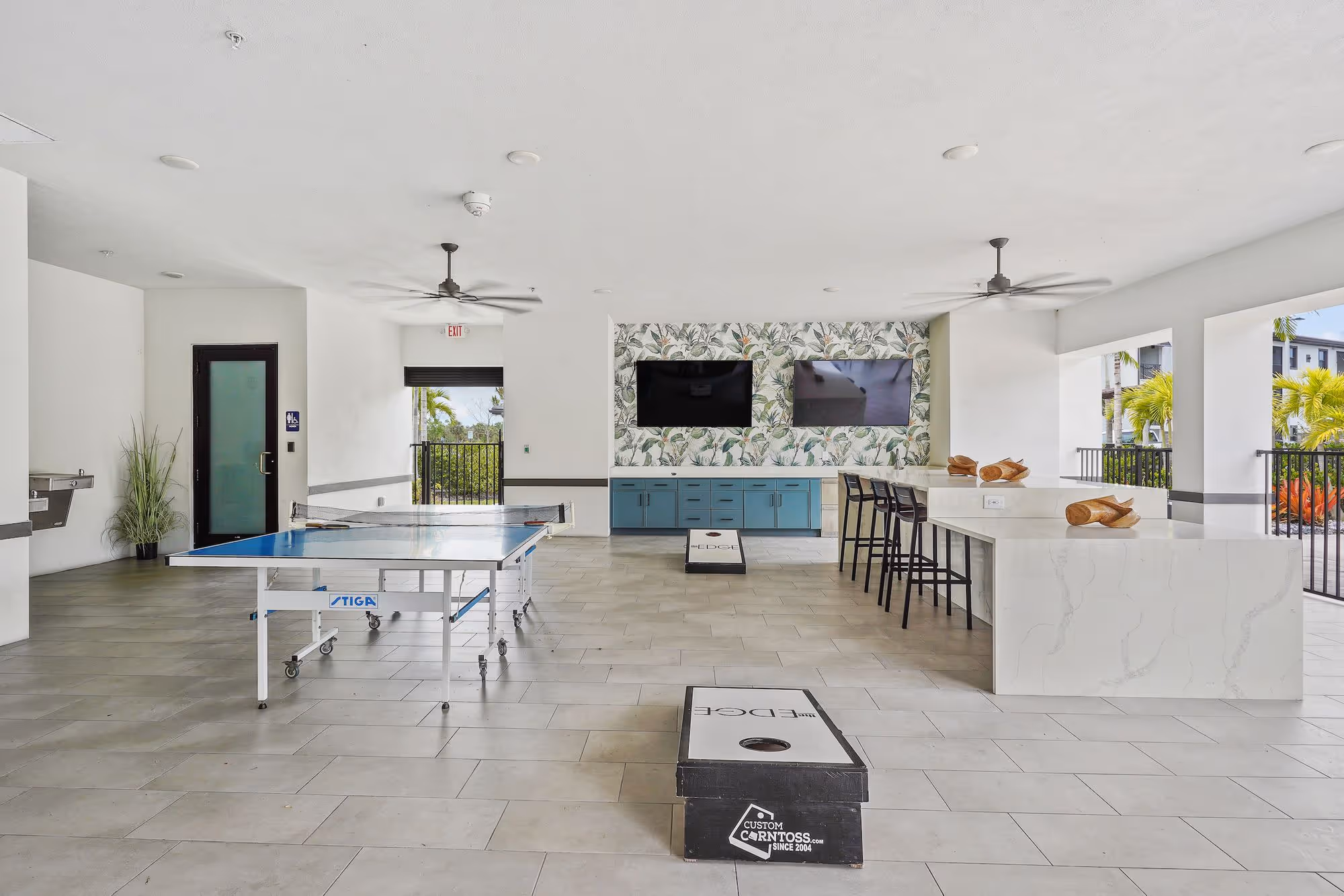 Community lounge area