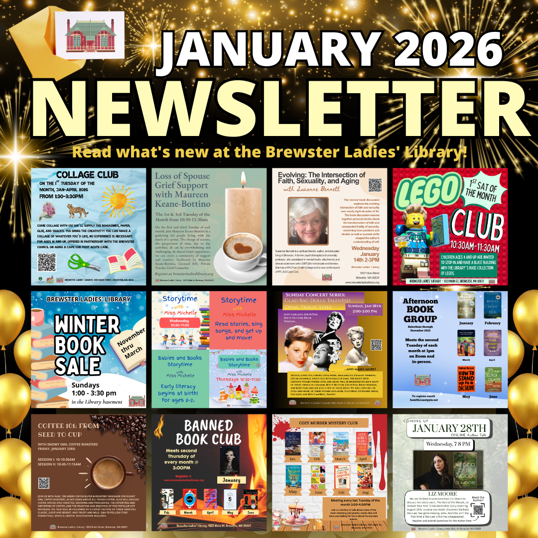 January 2026 Brewster Ladies Library Newsletter Cover