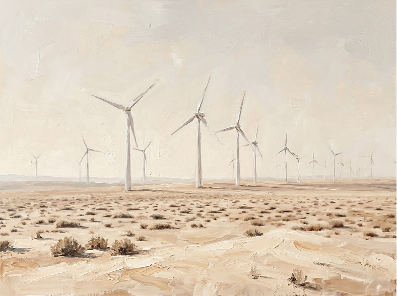 image of clean energy installations