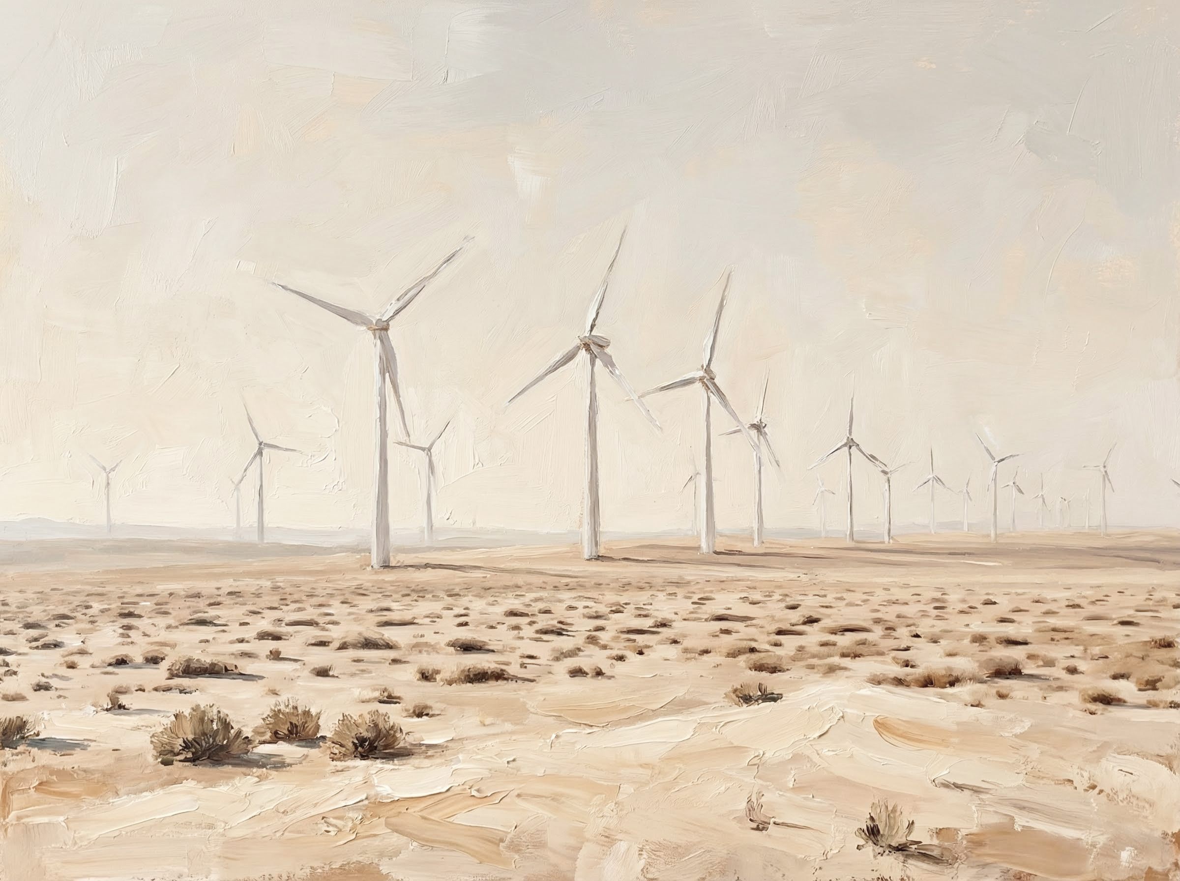 image of clean energy installations