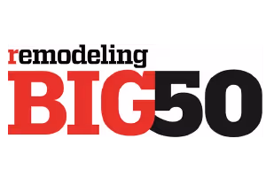 Logo text reading 'remodeling BIG 50' with 'BIG' in large red letters and '50' in black.