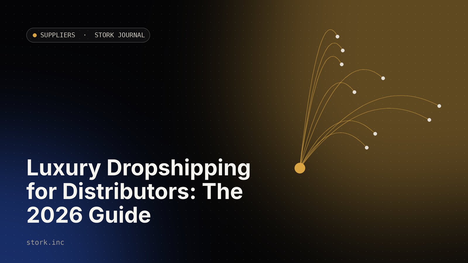 Luxury dropshipping for distributors