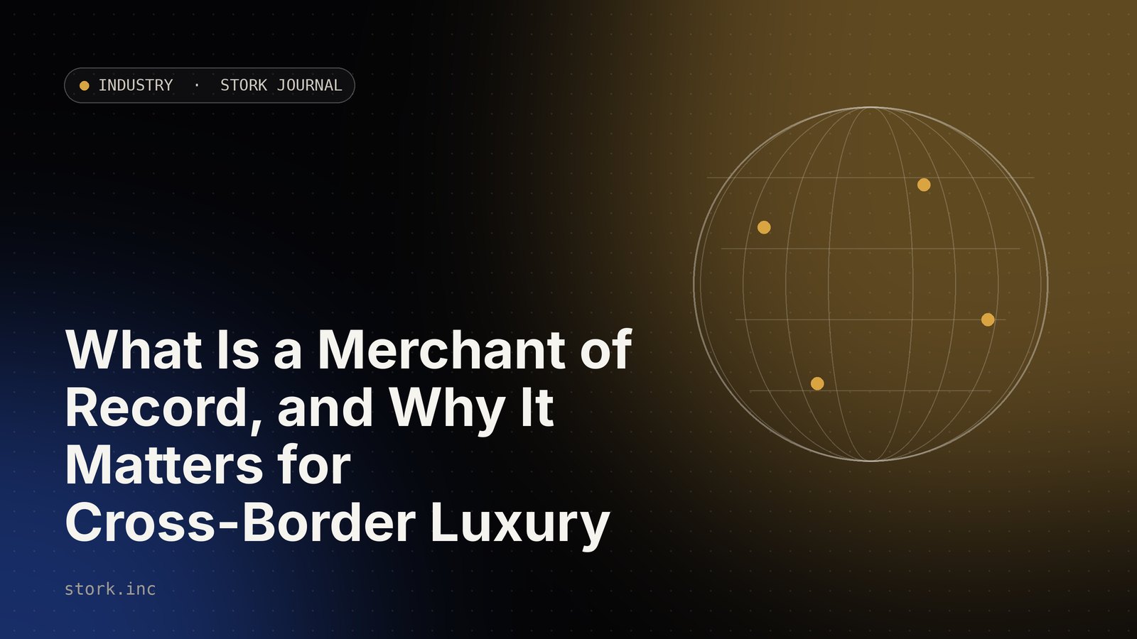 What is a merchant of record