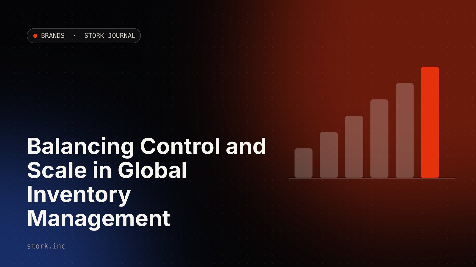 Balancing control and scale in global inventory management