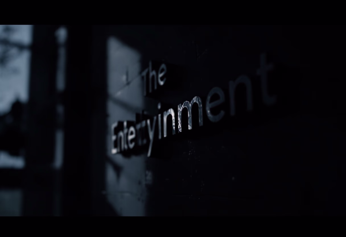 {image of the entertainment company logo (for an entertainment company)}