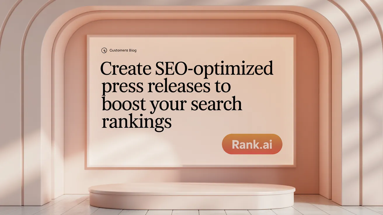 Create SEO-Optimized Press Releases to Boost Your Search Rankings