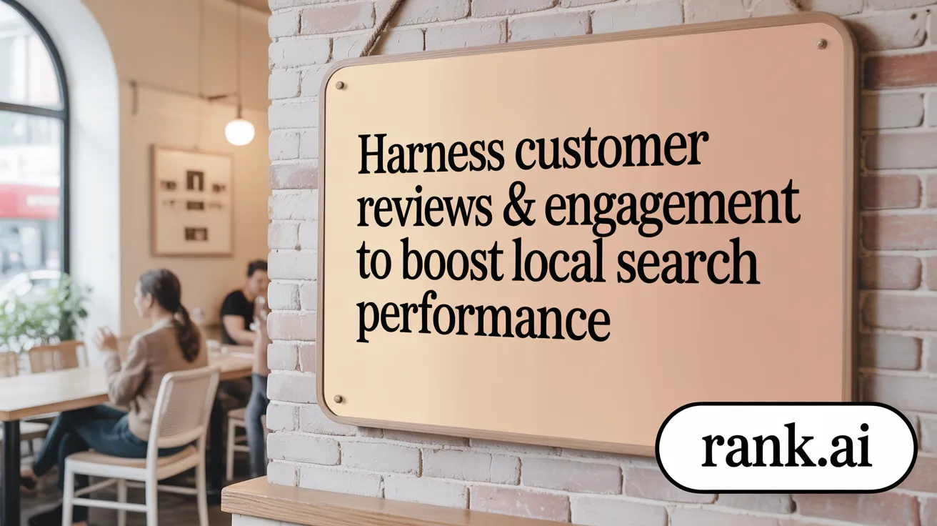Harness Customer Reviews &amp; Engagement to Boost Local Search Performance