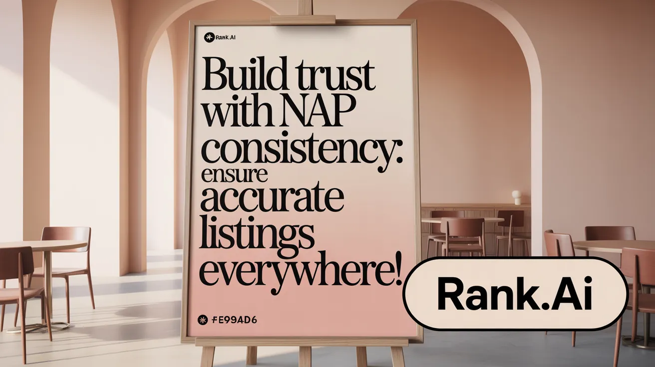 Build Trust with NAP Consistency: Ensure Accurate Listings Everywhere! 