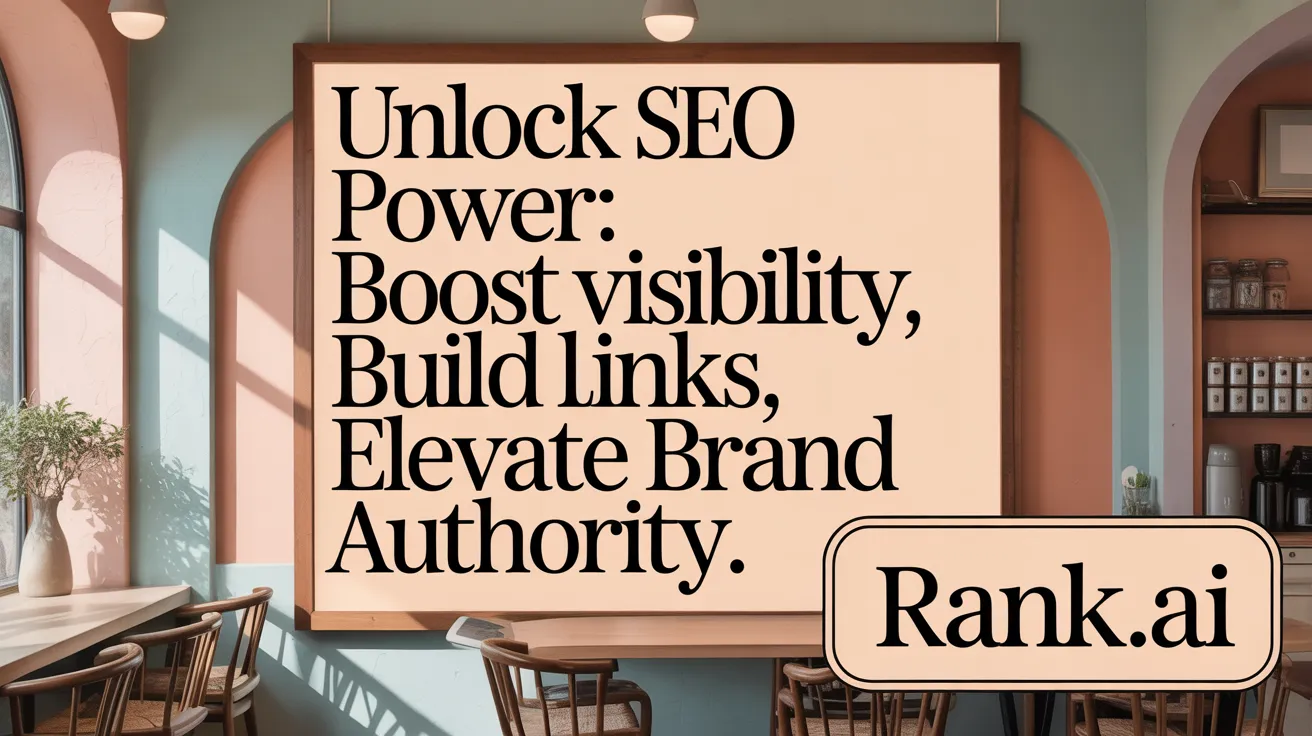 Unlock SEO Power: Boost Visibility, Build Links, Elevate Brand Authority