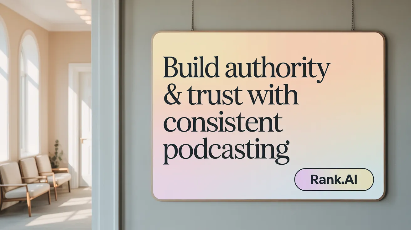 Build Authority &amp; Trust with Consistent Podcasting