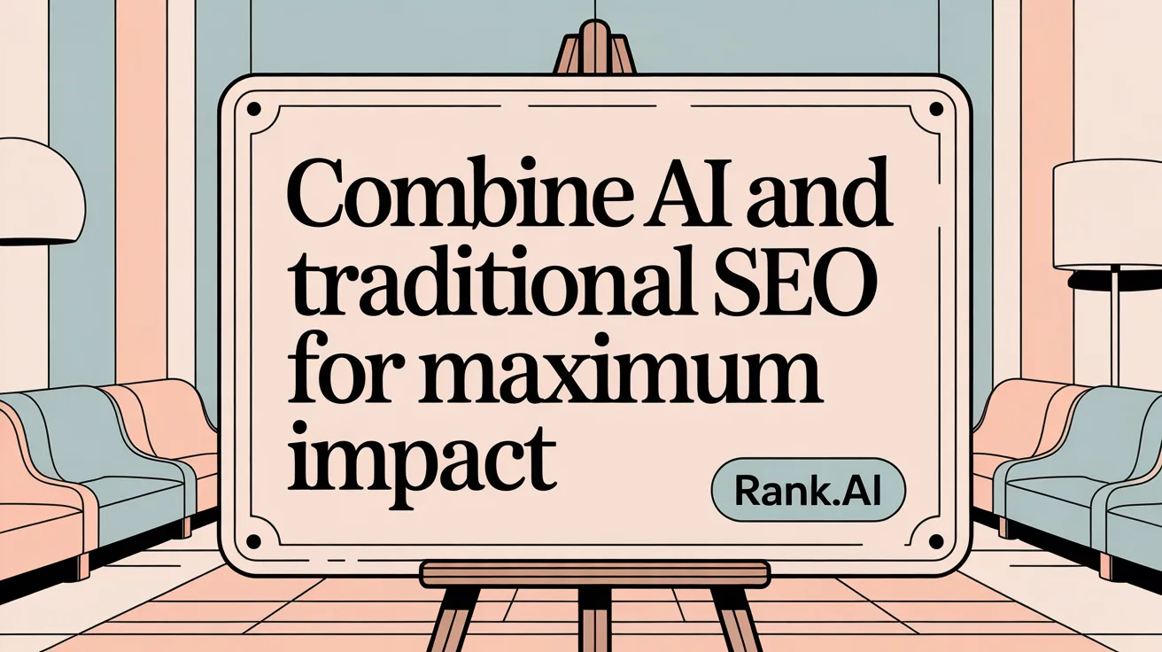 Combine AI and Traditional SEO for Maximum Impact