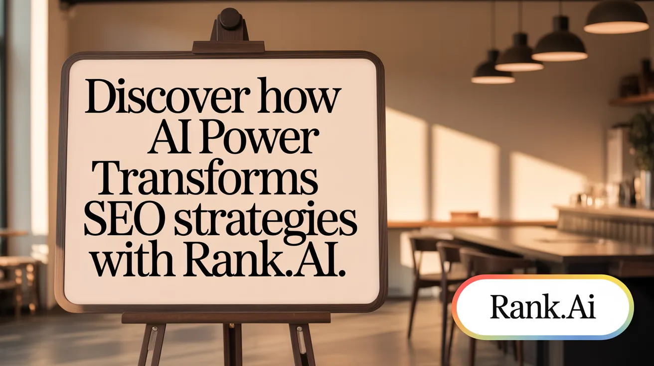 Discover How AI Power Transforms SEO Strategies with Rank.ai