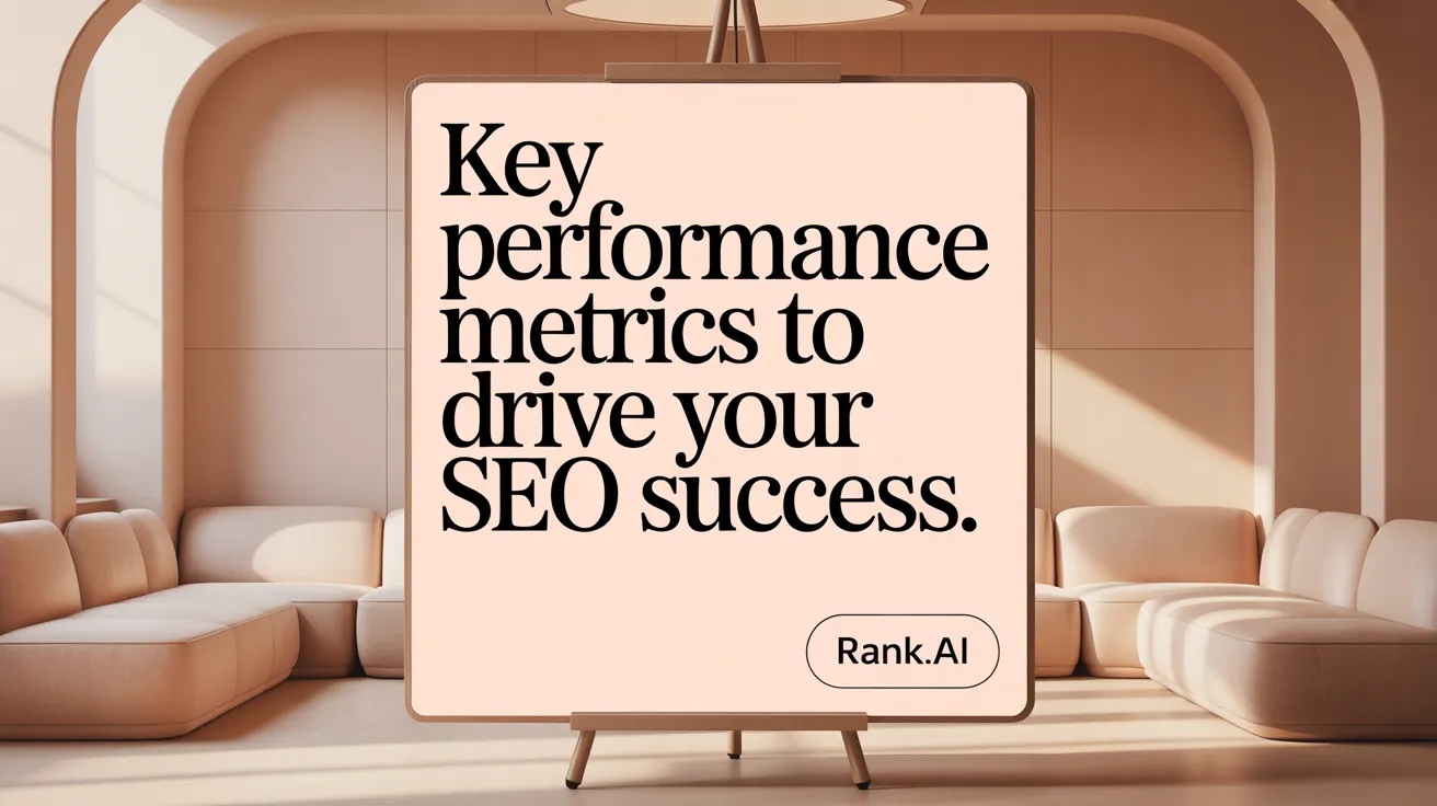 Key Performance Metrics to Drive Your SEO Success