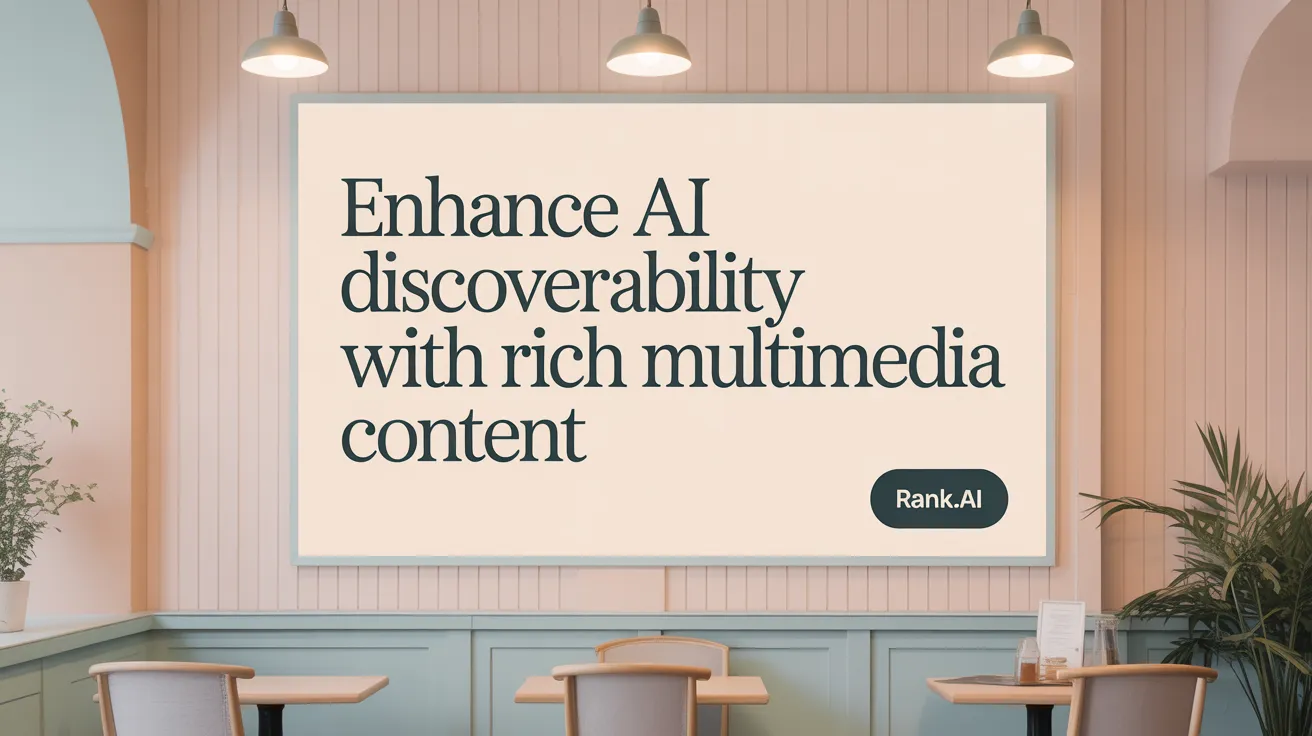 Enhance AI Discoverability with Rich Multimedia Content