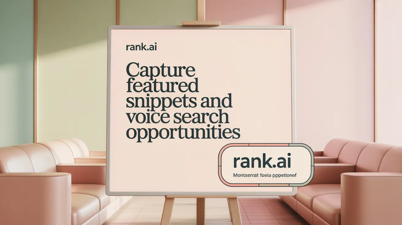 Capture Featured Snippets and Voice Search Opportunities