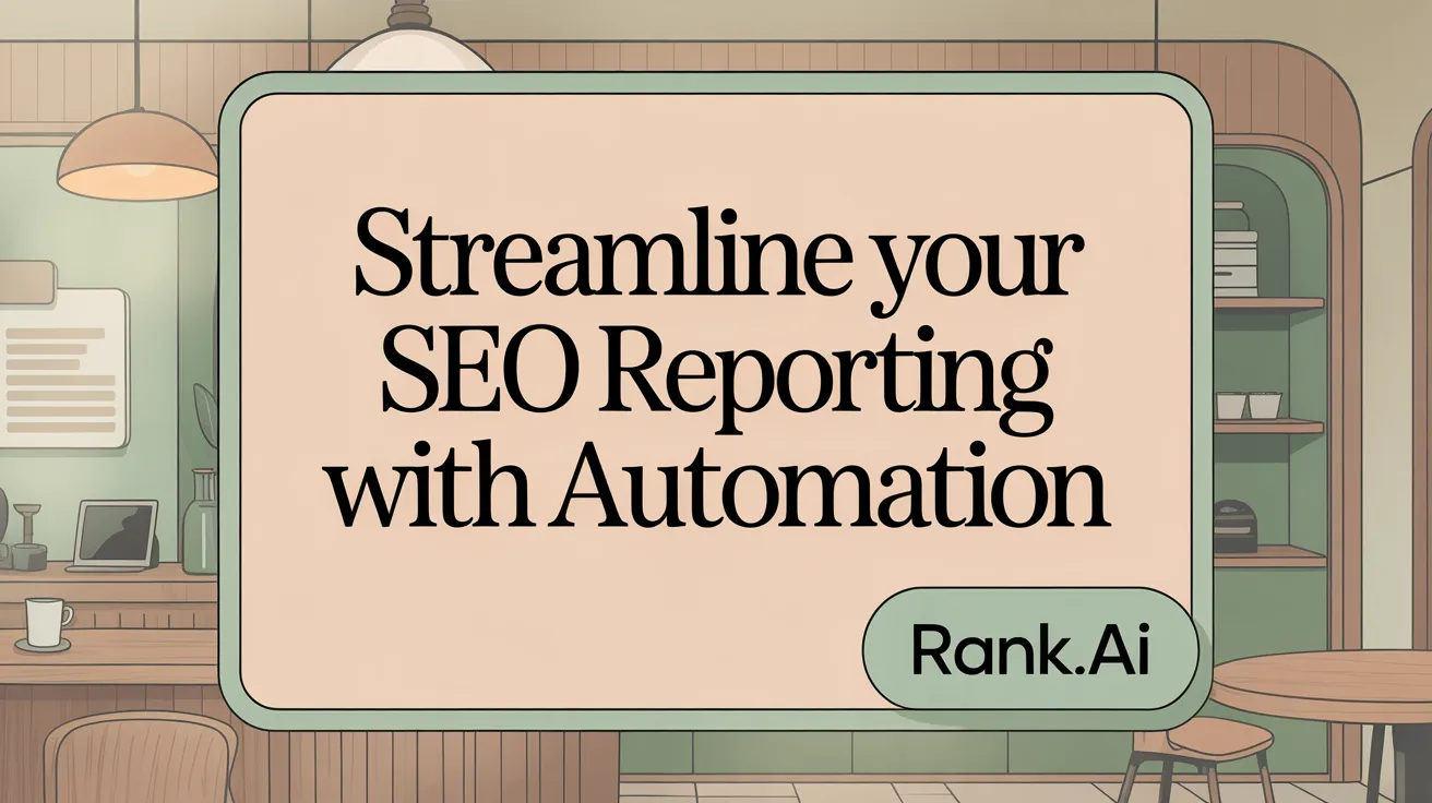 Streamline Your SEO Reporting with Automation