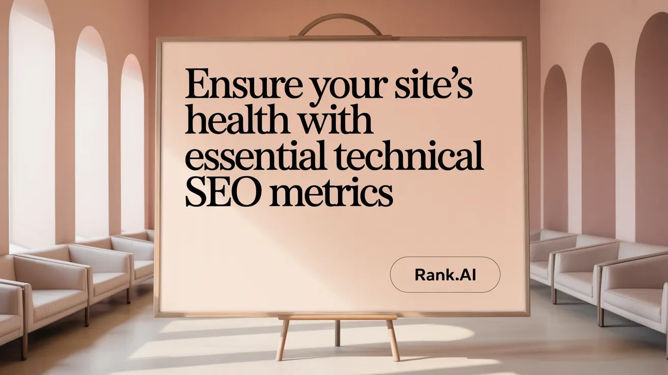 Ensure Your Site's Health with Essential Technical SEO Metrics