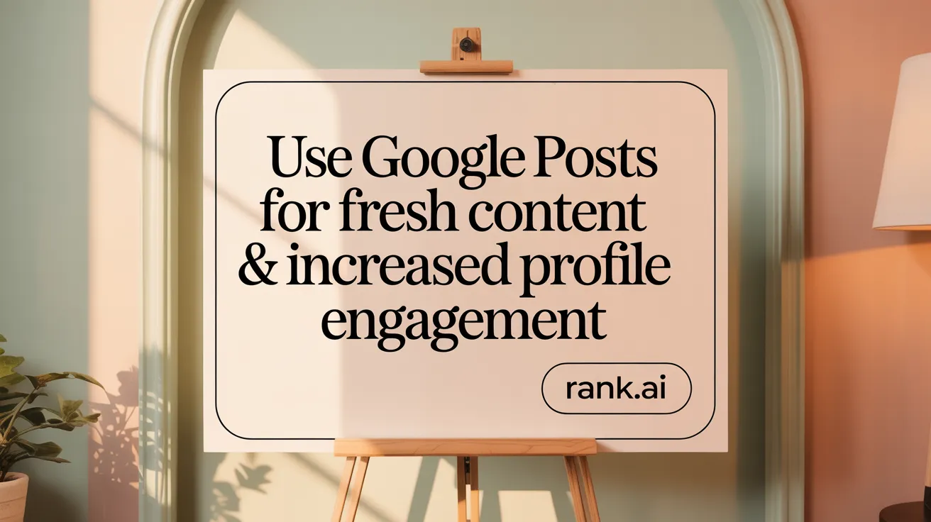 Use Google Posts for Fresh Content &amp; Increased Profile Engagement