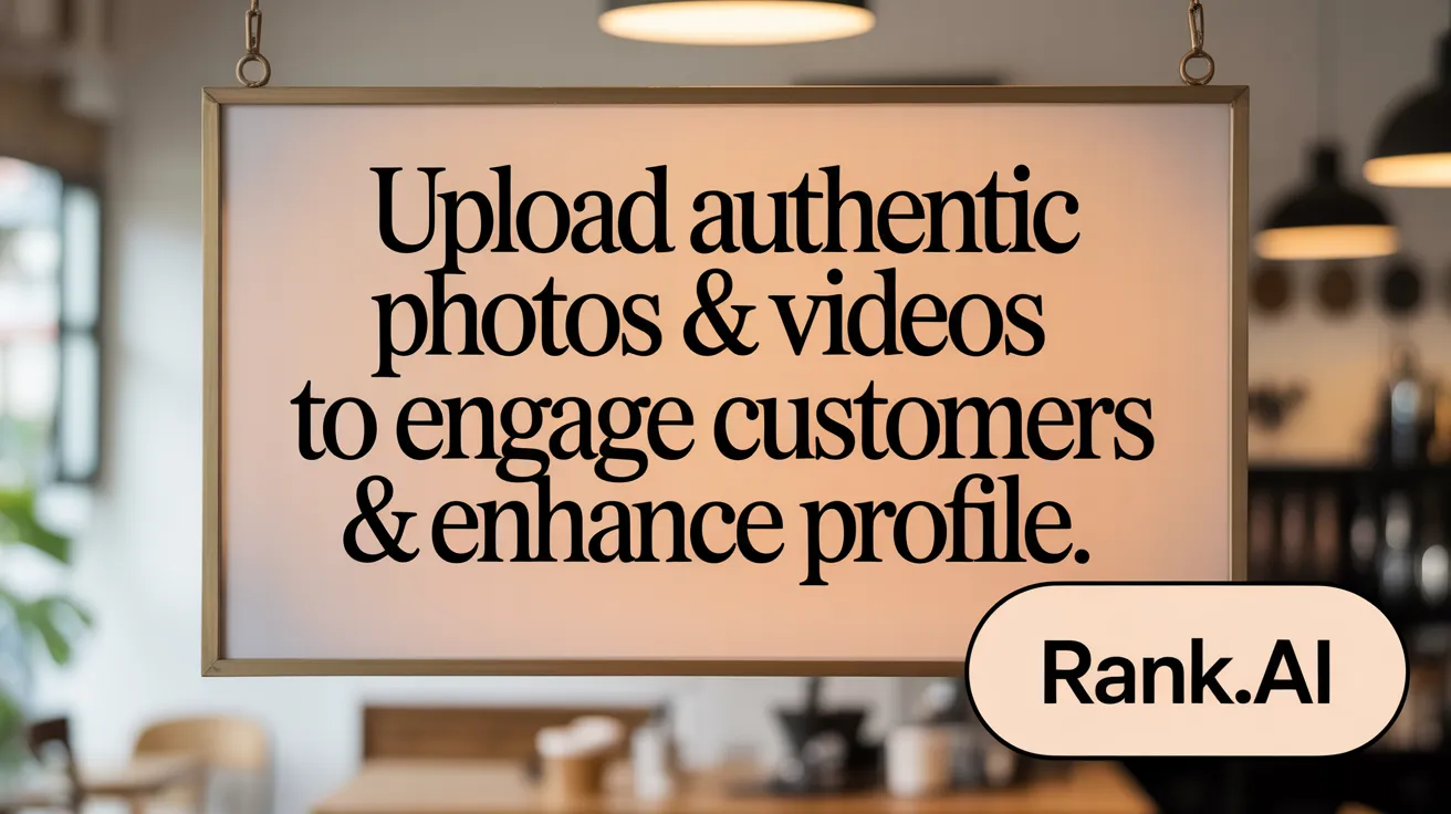 Upload Authentic Photos &amp; Videos to Engage Customers &amp; Enhance Profile