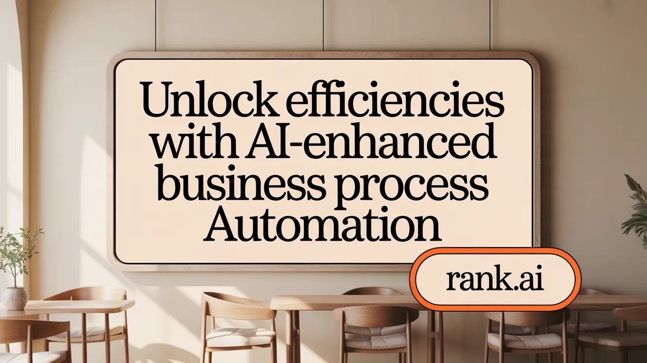 Unlock efficiencies with AI-enhanced Business Process Automation