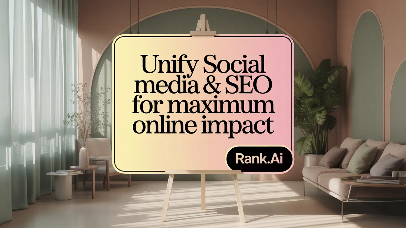 Unify Social Media &amp; SEO for Maximum Online Impact