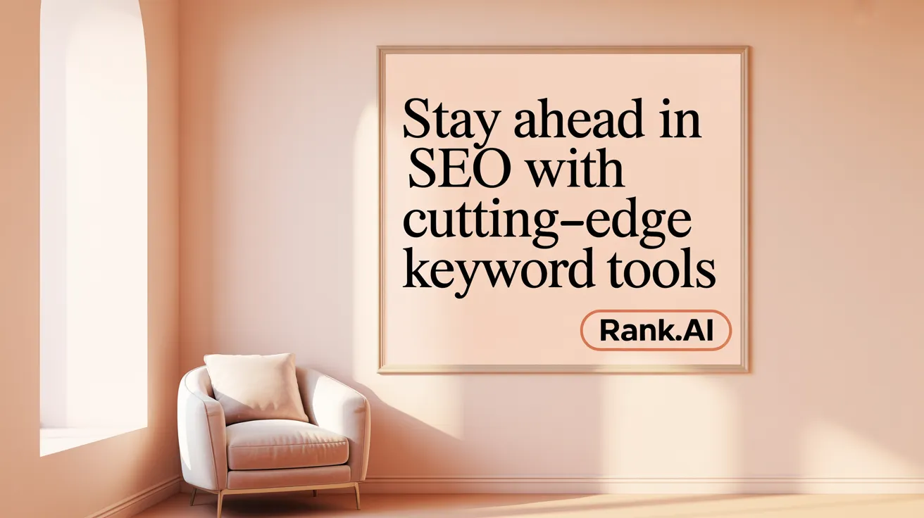 Stay Ahead in SEO with Cutting-Edge Keyword Tools
