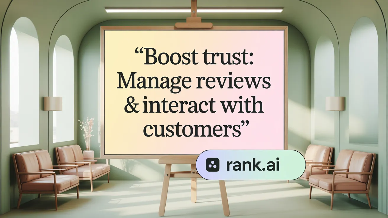 Boost Trust: Manage Reviews &amp; Interact with Customers