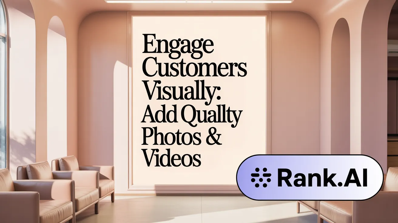 Engage Customers Visually: Add Quality Photos &amp; Videos