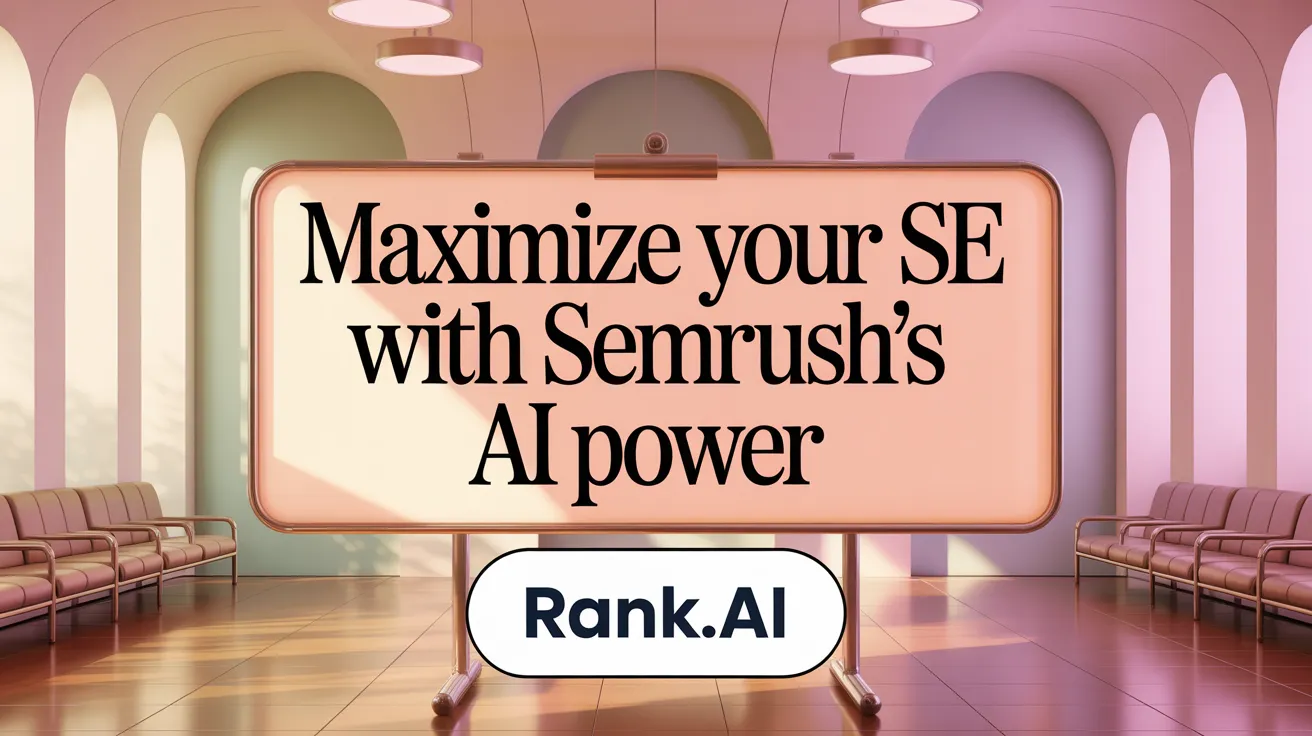 Maximize Your SEO with Semrush's AI Power