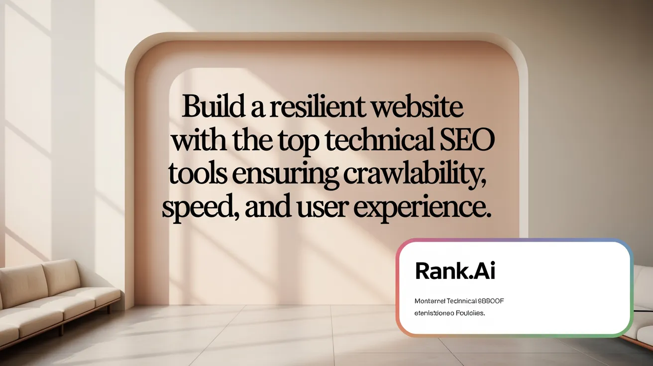 Build a resilient website with the top technical SEO tools ensuring crawlability, speed, and user experience.