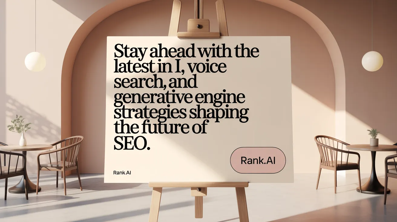 Stay ahead with the latest in AI, voice search, and generative engine strategies shaping the future of SEO.