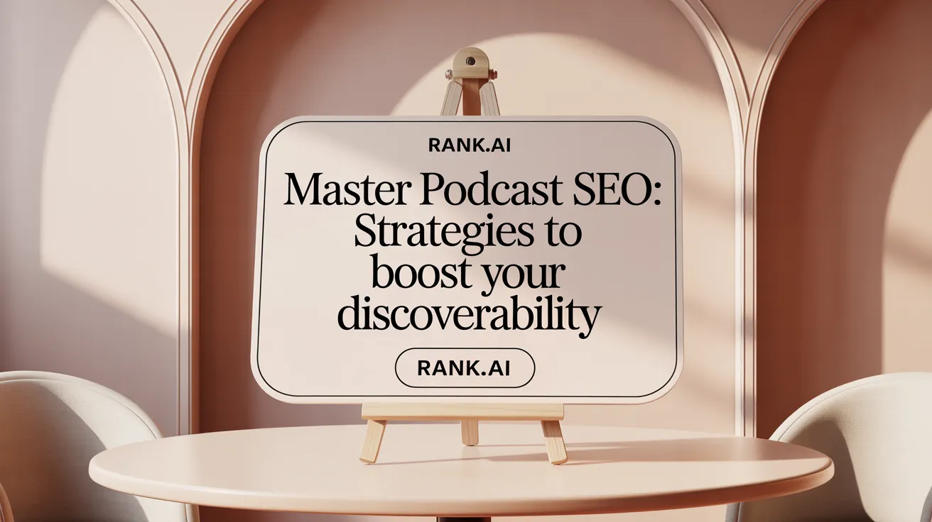 Master Podcast SEO: Strategies to Boost Your Discoverability