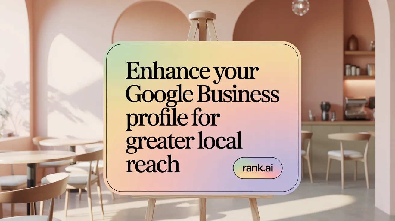 Enhance Your Google Business Profile for Greater Local Reach