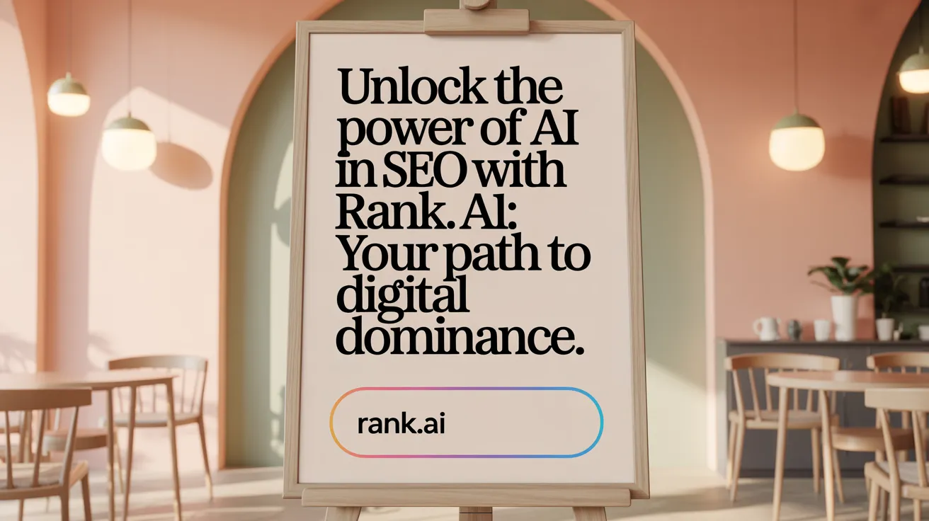 Unlock the Power of AI in SEO with Rank.ai: Your Path to Digital Dominance