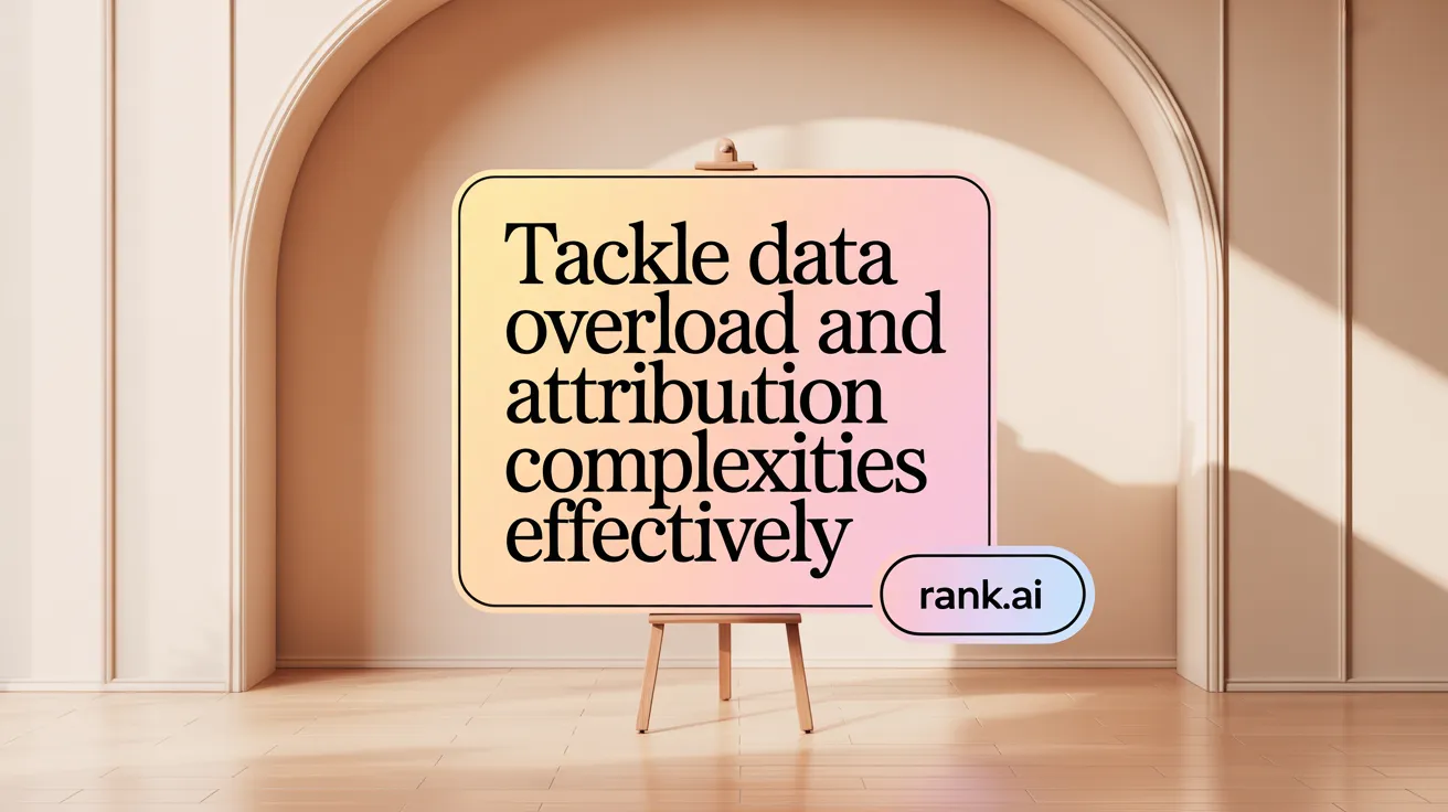 Tackle Data Overload and Attribution Complexities Effectively