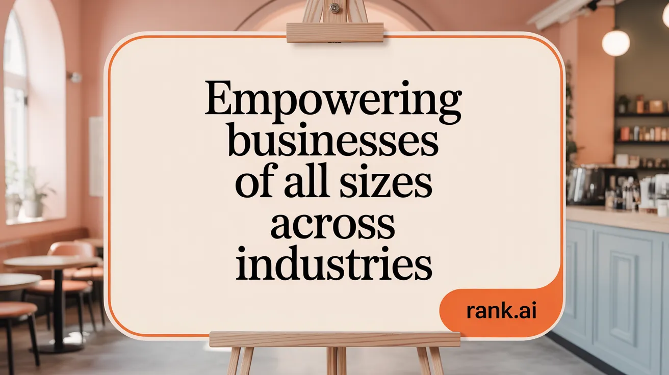 Empowering Businesses of All Sizes Across Industries