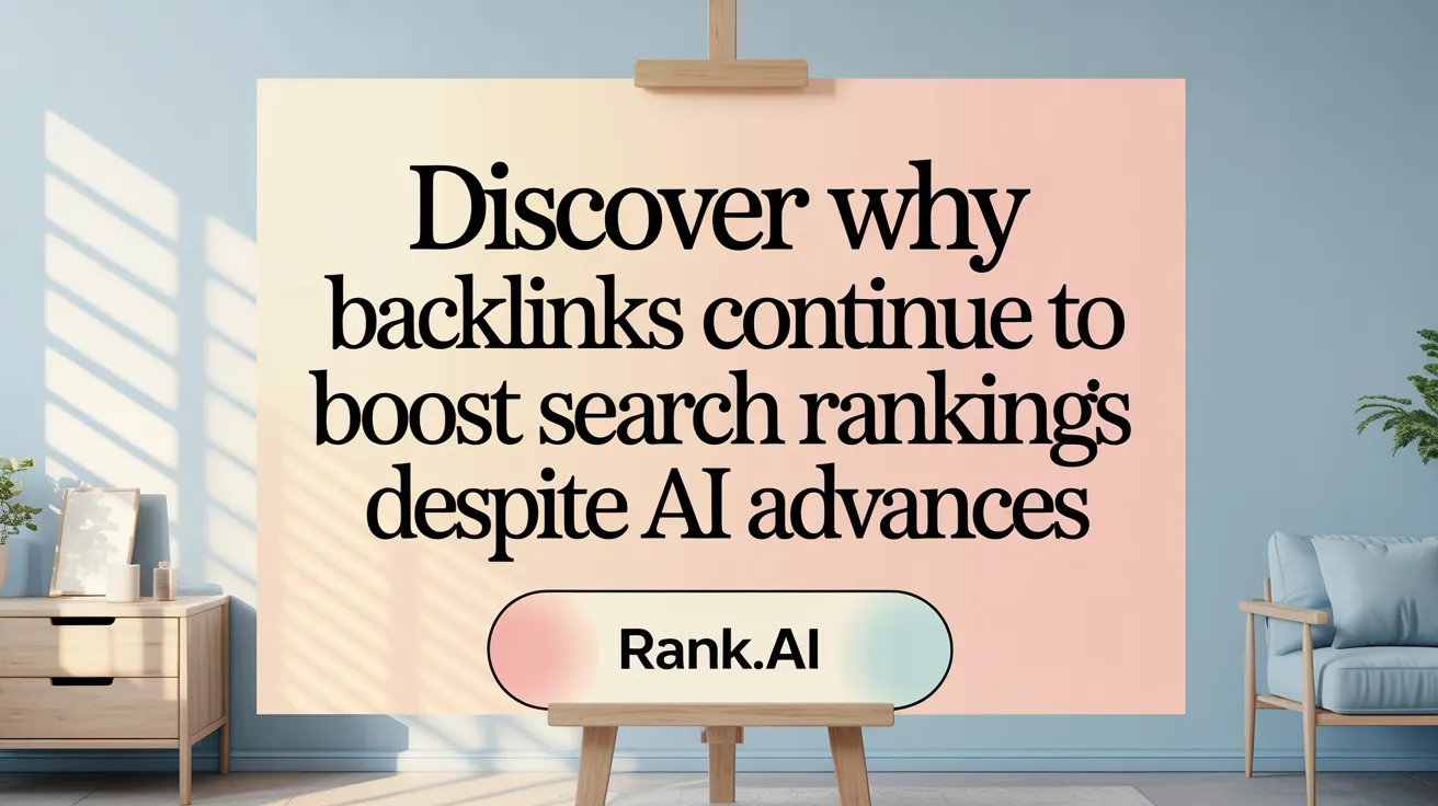 Discover Why Backlinks Continue to Boost Search Rankings Despite AI Advances