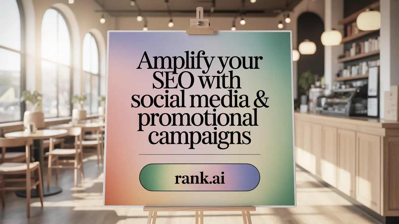 Amplify Your SEO with Social Media &amp; Promotional Campaigns