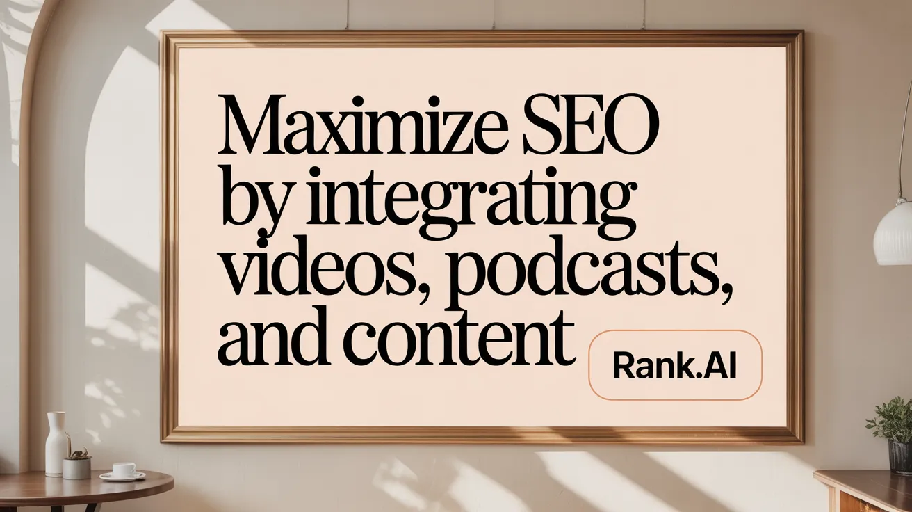 Maximize SEO by Integrating Videos, Podcasts, and Content