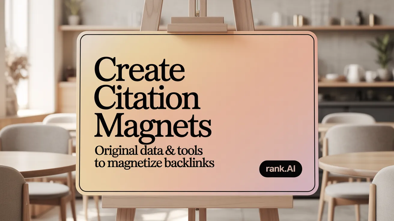 Create Citation Magnets: Original Data &amp; Tools to Magnetize Backlinks