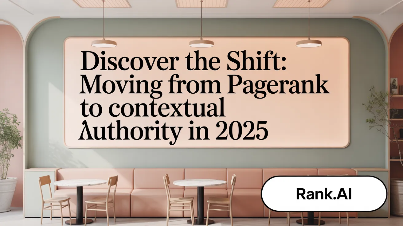 Discover the Shift: Moving from Pagerank to Contextual Authority in 2025